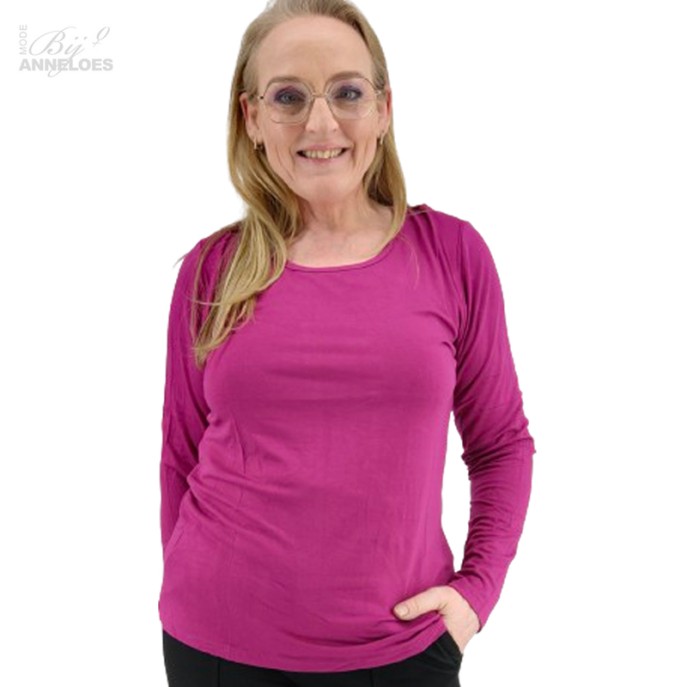T-shirt LM basic - Lila